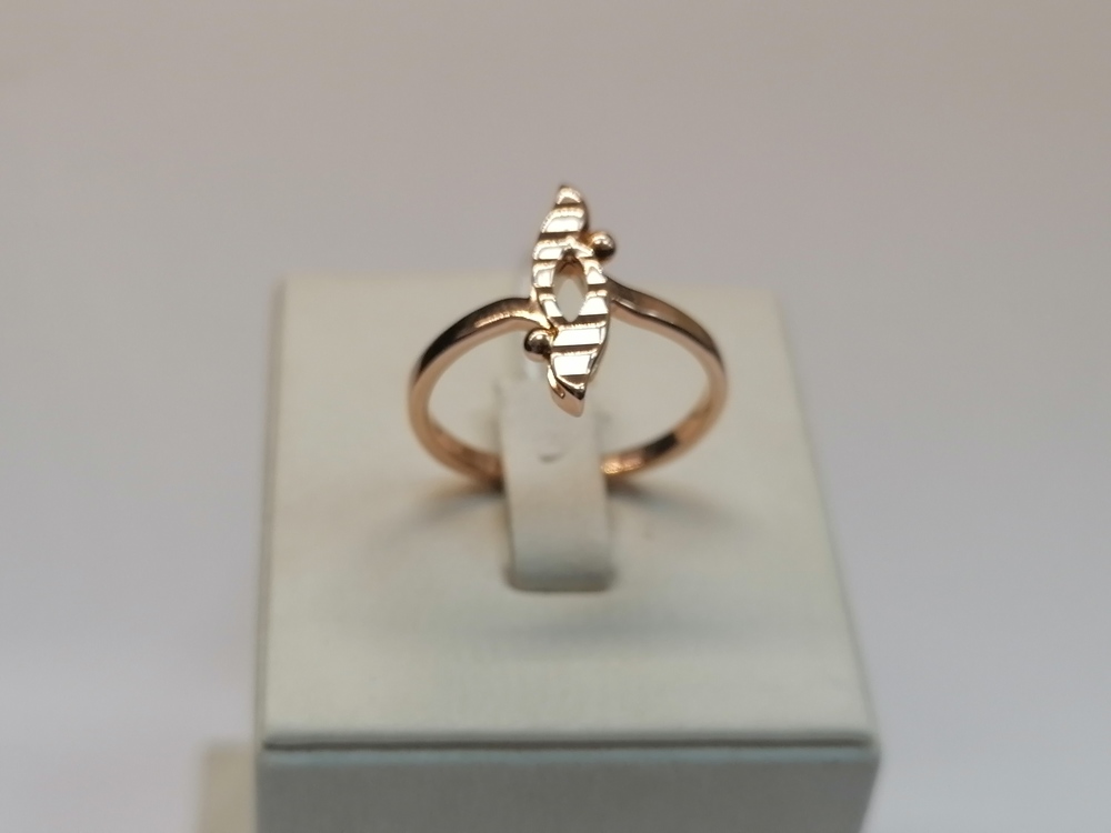 КОЛБКМ583 КОЛЬЦО БЕЗ КАМНЯ (Au 583)