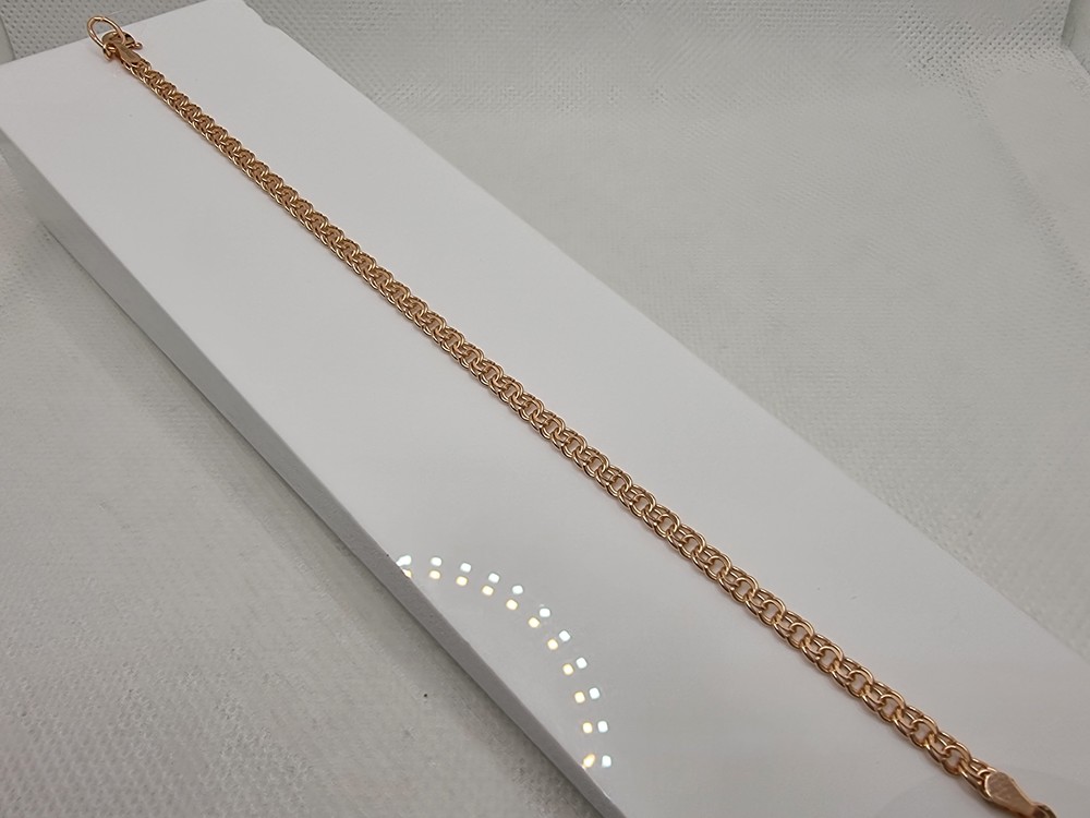 БРАСЛЕТ ПОЛНОВЕСНЫЙ Бисмарк (Au 585)