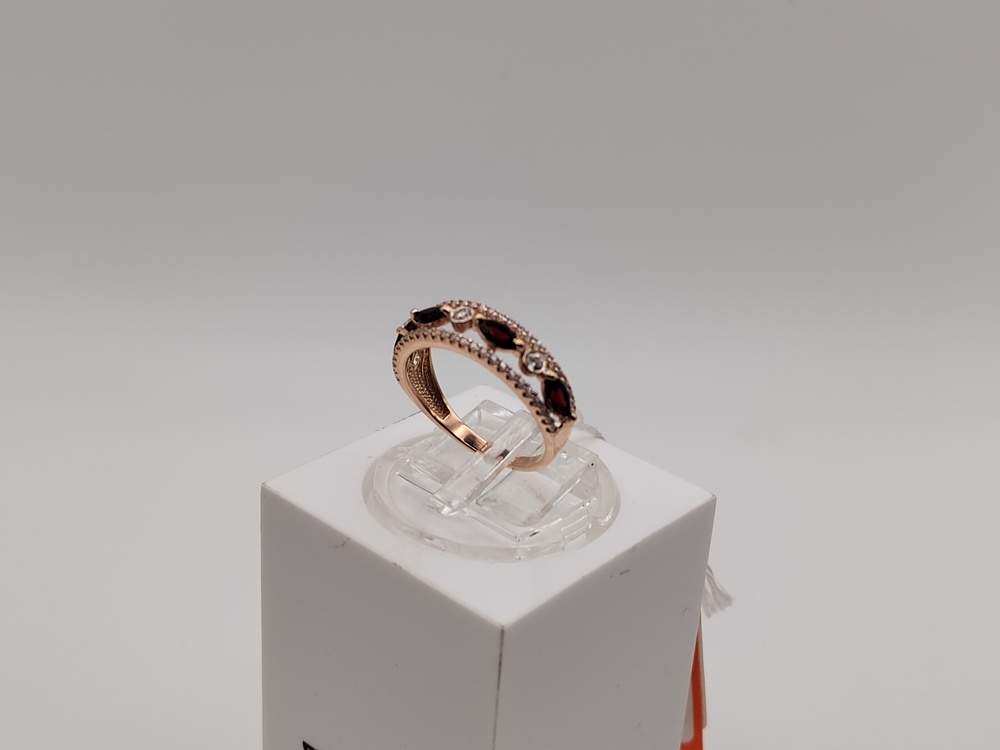 КОЛКМИ585 КОЛЬЦО С КАМНЯМИ (Au 585)