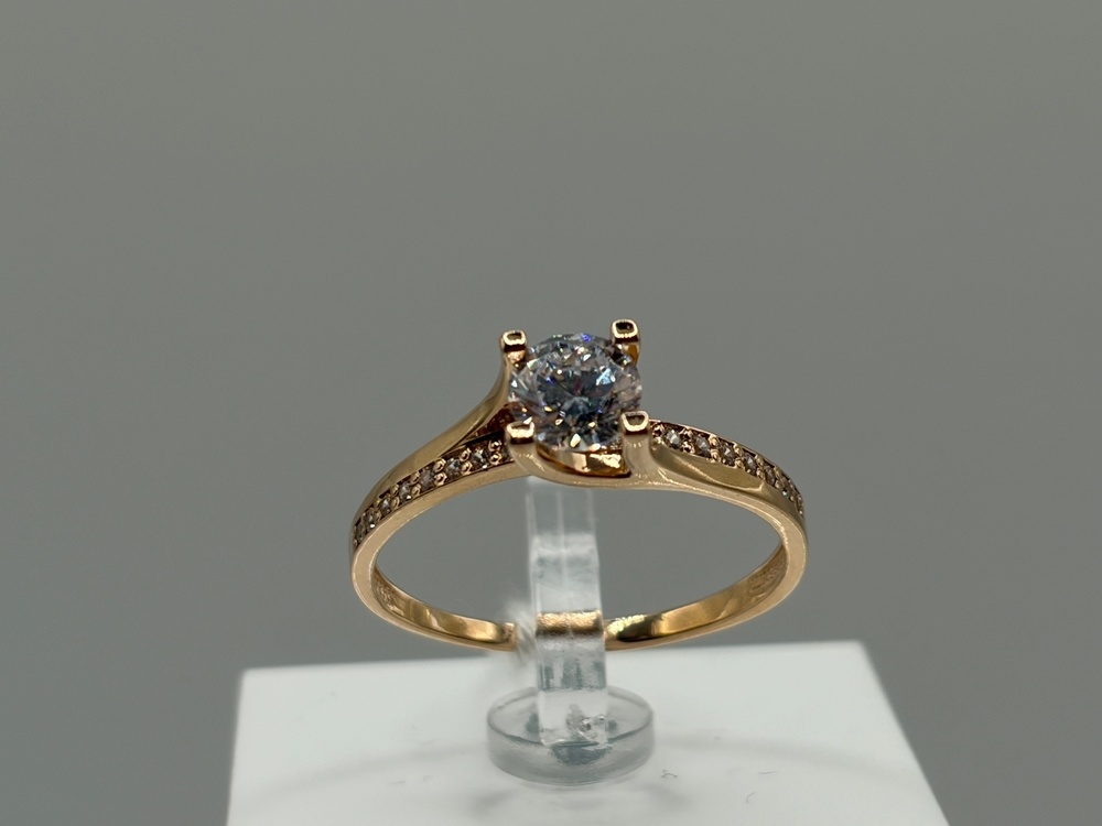 КОЛКМИ585 КОЛЬЦО С КАМНЯМИ (Au 585)