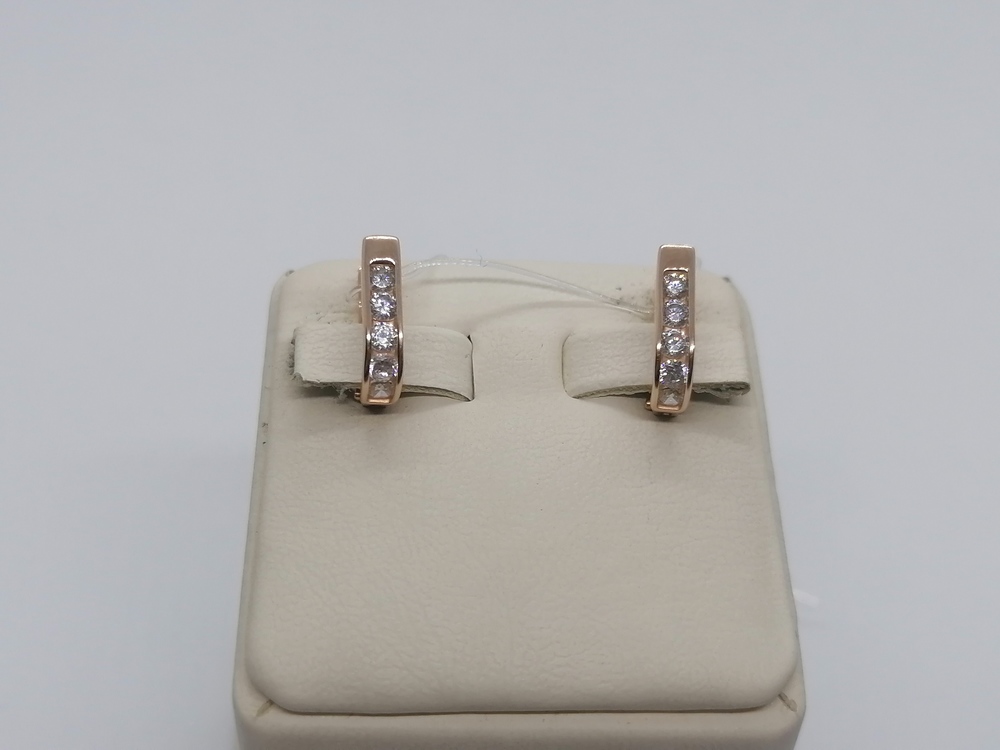 СЕРЬГИ С КАМНЯМИ (Au 585)