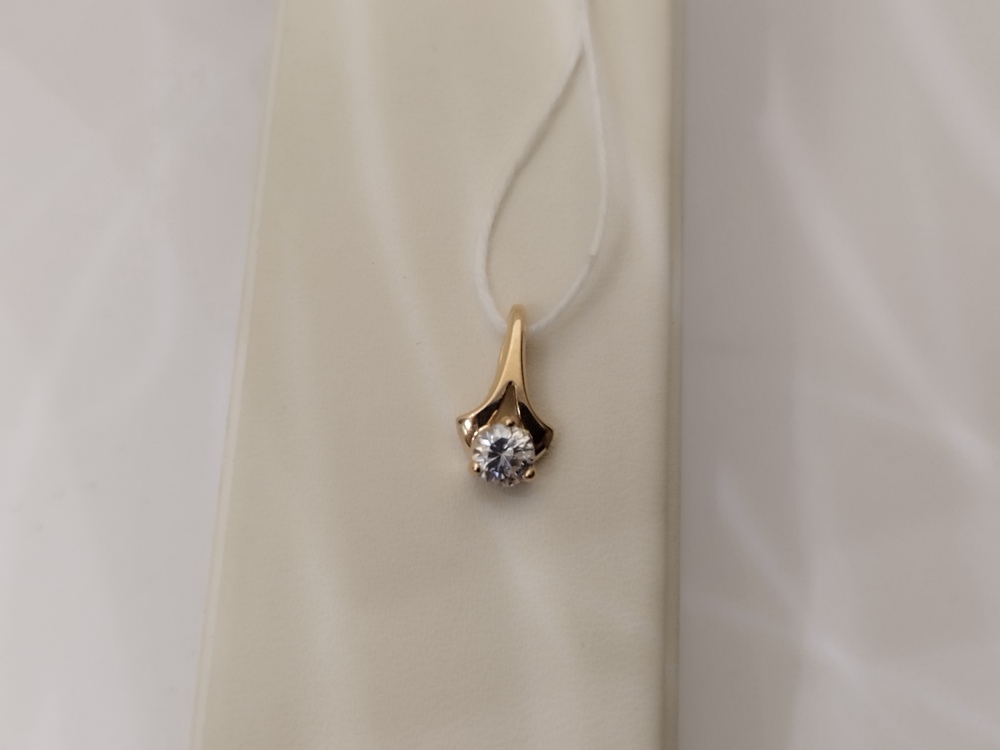 ПОДВЕСКА С КАМНЕМ (Au 585)