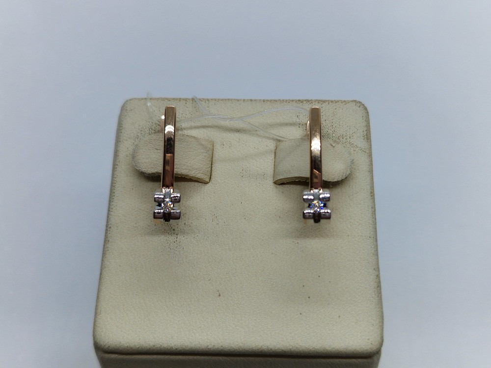 СЕРЬГИ БРИЛЛИАНТ (Au 585)