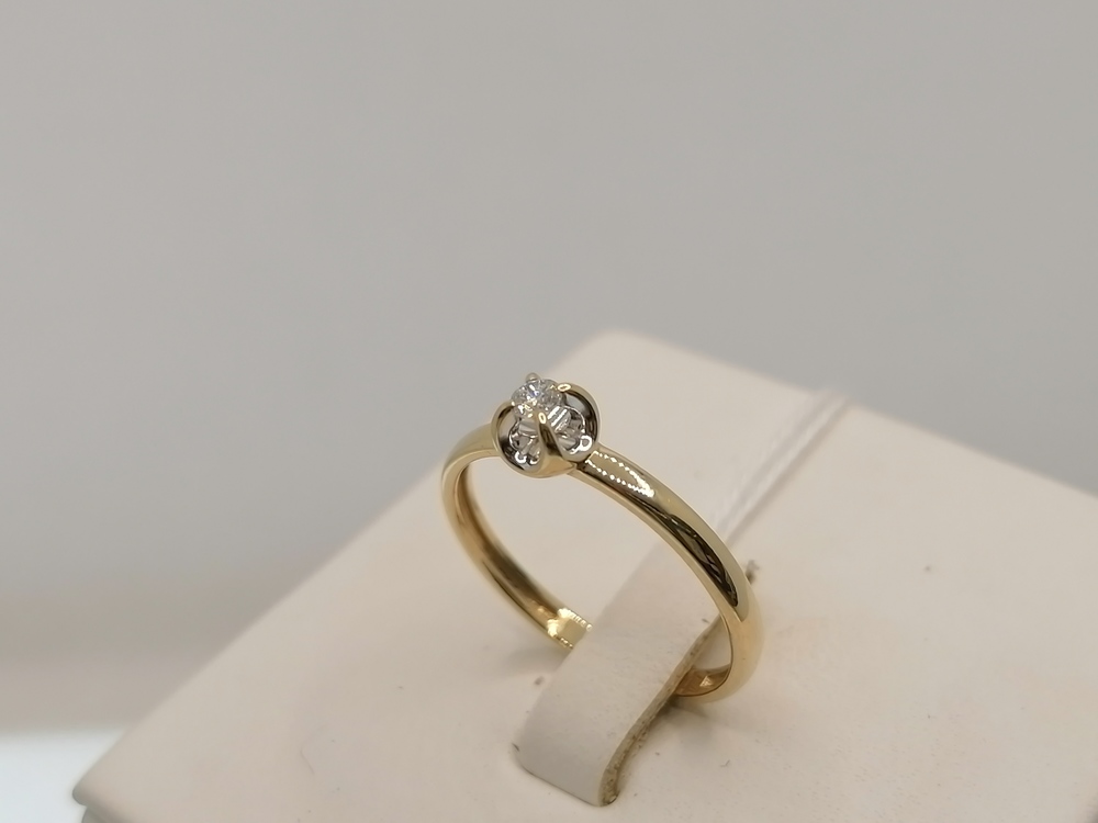 КОЛЬЦО БРИЛЛИАНТ Au 585