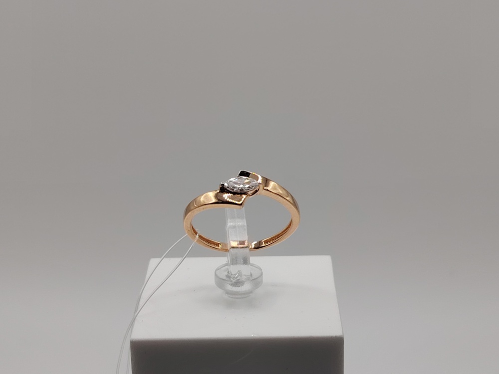 КОЛЬЦО С КАМНЕМ (Au 585)