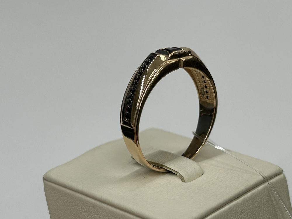 018408 КОЛЬЦО С КАМНЯМИ (Au 585)