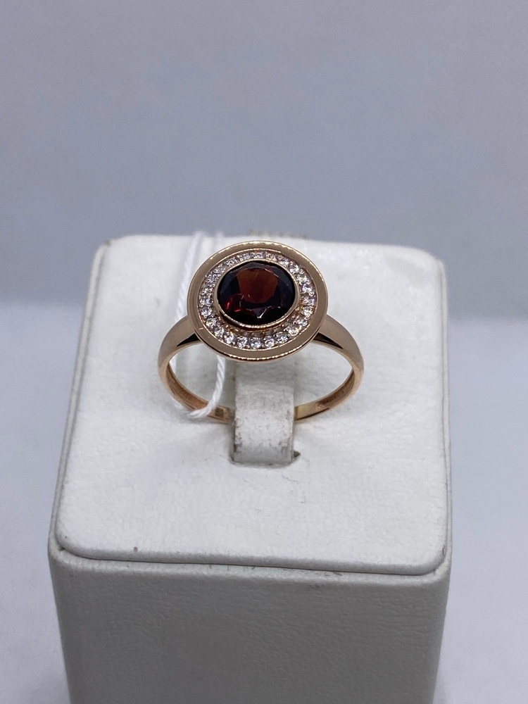 КОЛКМИ585 КОЛЬЦО С КАМНЯМИ (Au 585)