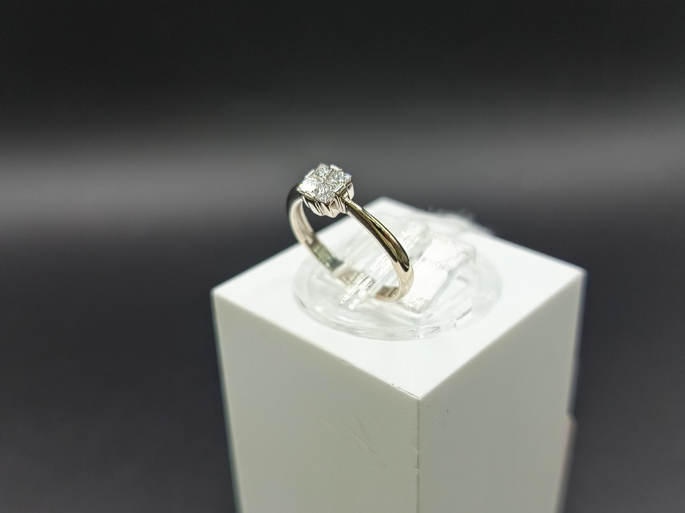 КОЛЬЦО БРИЛЛИАНТ Au 585