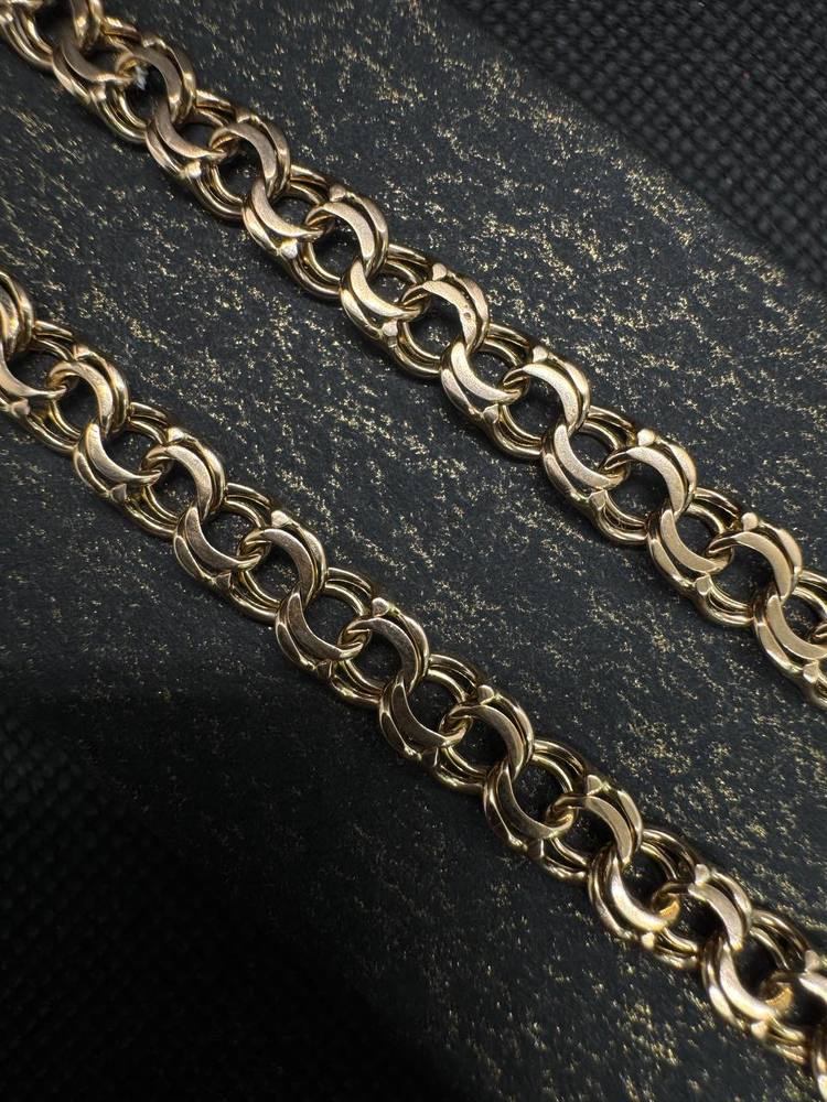 ЦЛБС585 ЦЕПЬ ПОЛНОВЕСНАЯ Бисмарк (Au 585)