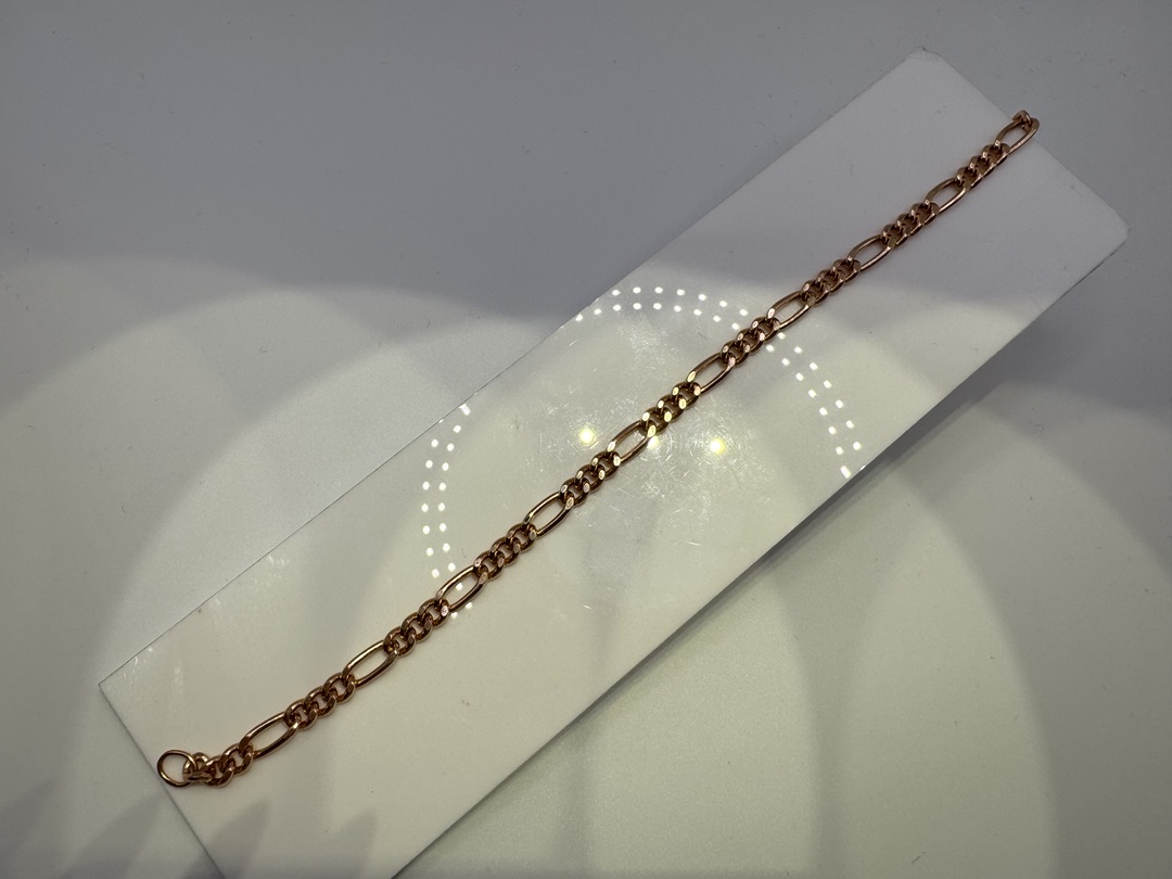 БРАСЛЕТ ПУСТОТЕЛЫЙ Фигаро(картье) (Au 585)