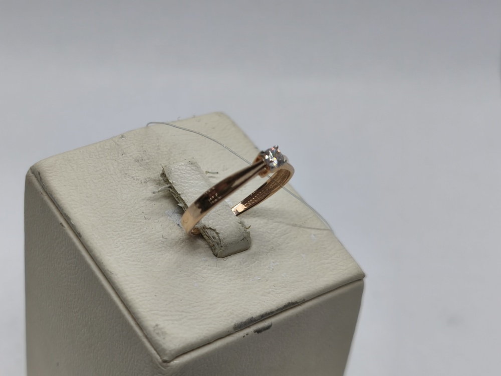 КОЛЬЦО С КАМНЕМ (Au 585)