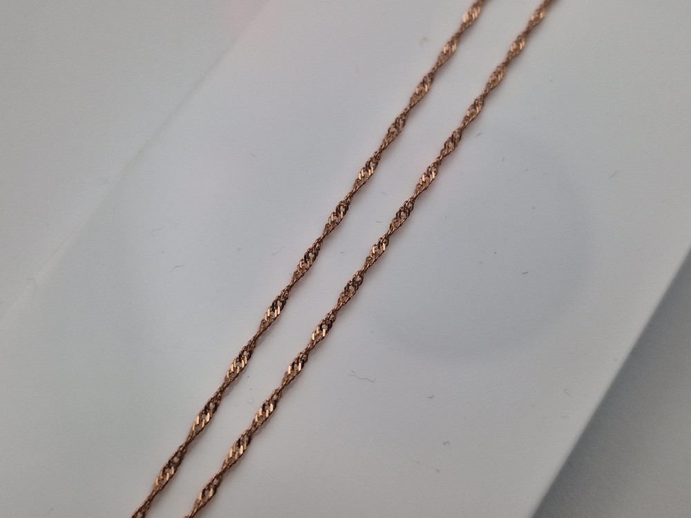 ЦЛСИ375 ЦЕПЬ ПОЛНОВЕСНАЯ Сингапур (Au 375)