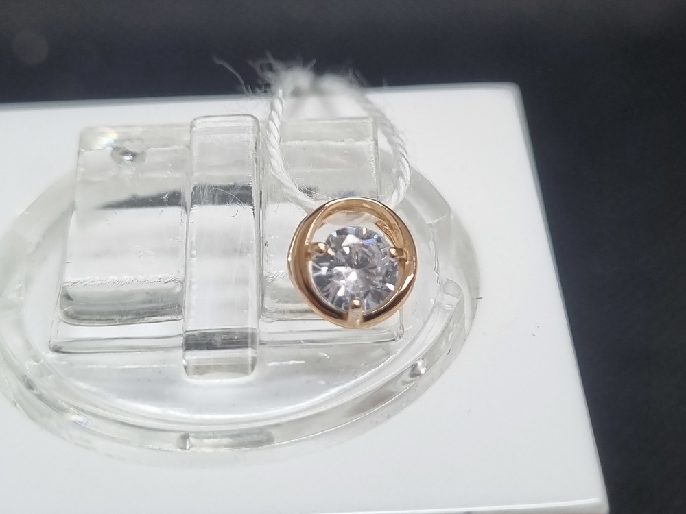 ПОДКМ585 ПОДВЕСКА С КАМНЕМ (Au 585)