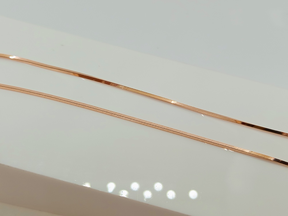 ЦЕПЬ ПОЛНОВЕСНАЯ Жгут(снейк) (Au 585)