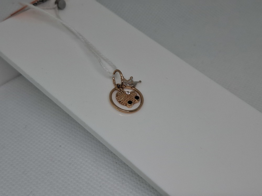 ПОДВЕСКА С КАМНЯМИ (Au 585)