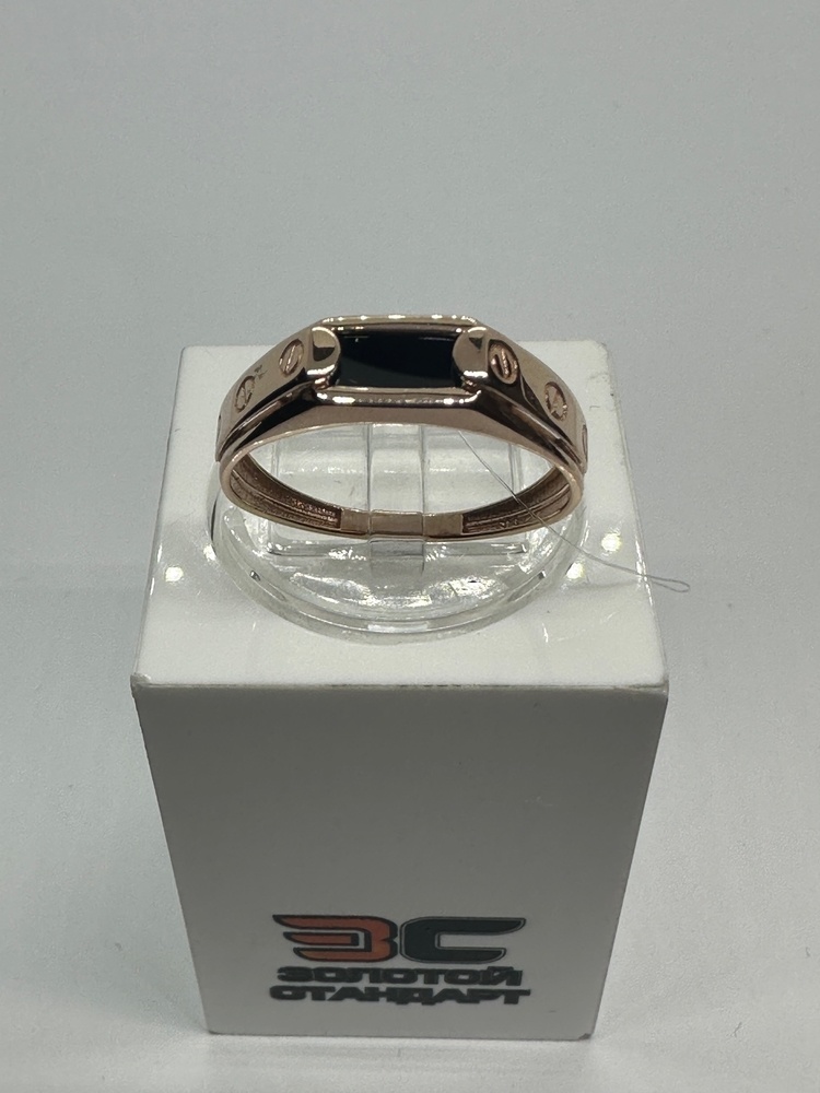 ПЕЧАТКА С КАМНЕМ (Au 585)