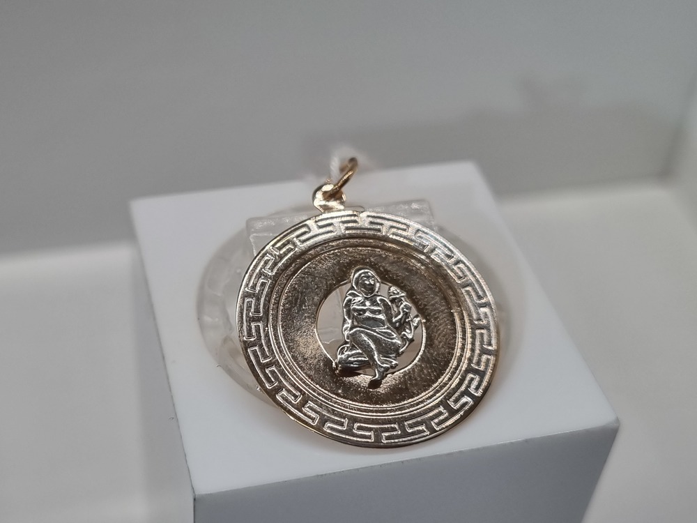 ПОДВЕСКА ЗНАК ЗОДИАКА ДЕВА Au 585