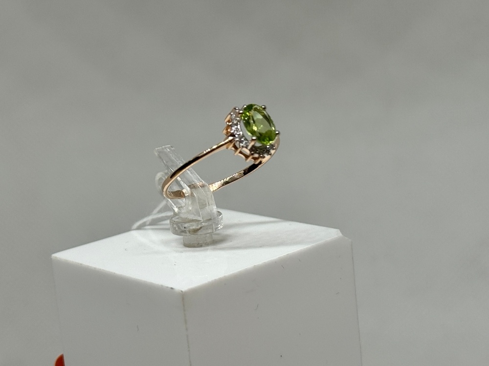 КОЛКМИ585 КОЛЬЦО С КАМНЯМИ (Au 585)