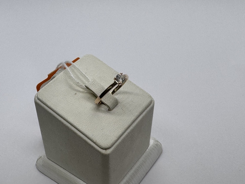 КОЛКМ585 КОЛЬЦО С КАМНЕМ (Au 585)