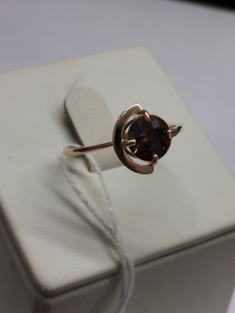 КОЛКМ585 КОЛЬЦО С КАМНЕМ (Au 585)