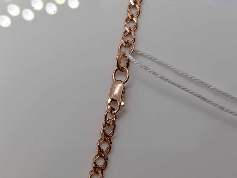 ЦЛР2585 ЦЕПЬ ПОЛНОВЕСНАЯ Ромб двойной (Au 585)