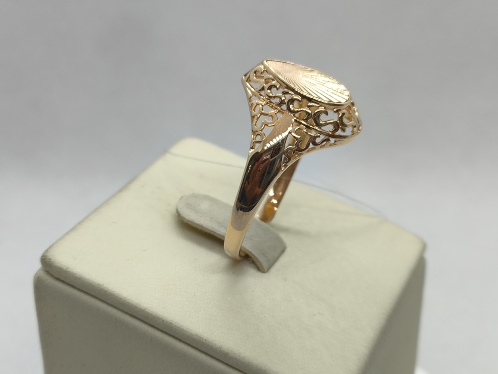 КОЛЬЦО БЕЗ КАМНЯ (Au 585)