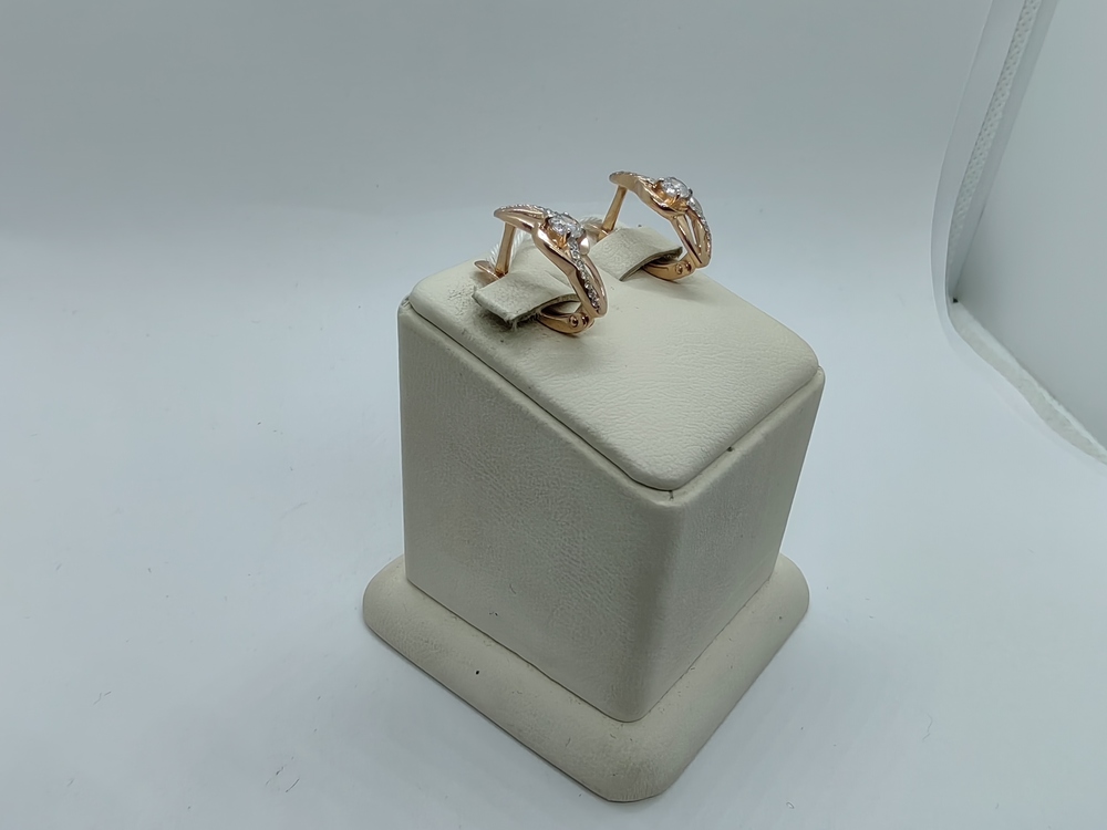 СЕРЬГИ С КАМНЯМИ (Au 585)