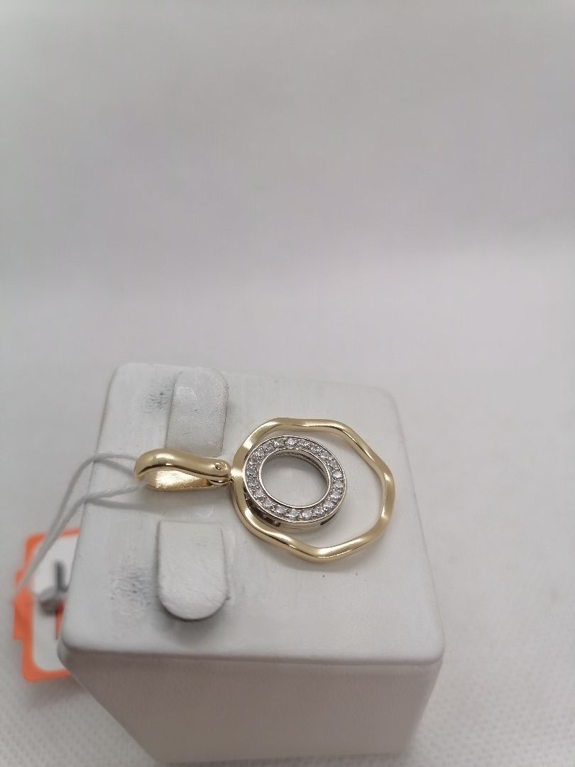 ПОДВЕСКА С КАМНЯМИ (Au 585)