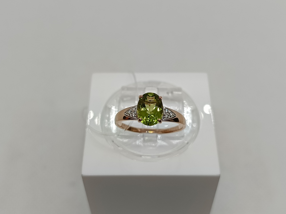 51-310-00216-3 КОЛЬЦО С КАМНЯМИ (Au 585)