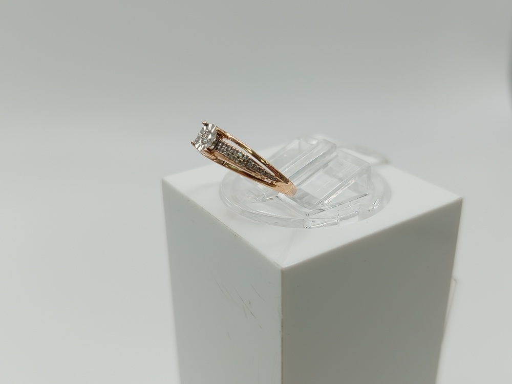 КОЛЬЦО БРИЛЛИАНТ Au 585