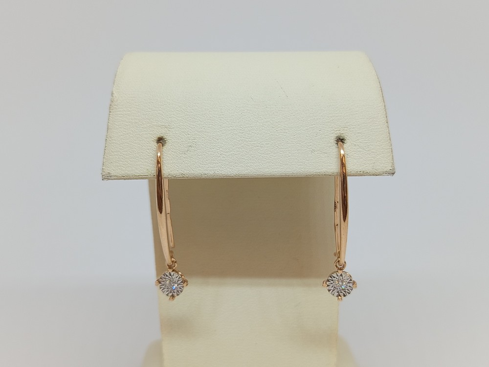 СЕРЬГИ БРИЛЛИАНТ (Au 585)