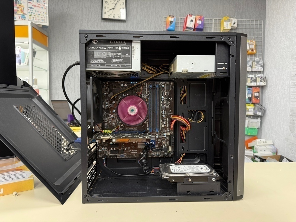 Системный блок Noname; Core i5-2300, GeForce 9500 GT, 8 Гб, Нет, 500 Гб