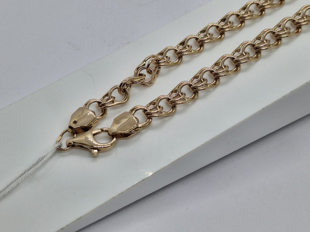 ЦЕПЬ ПОЛНОВЕСНАЯ Бисмарк (Au 585)