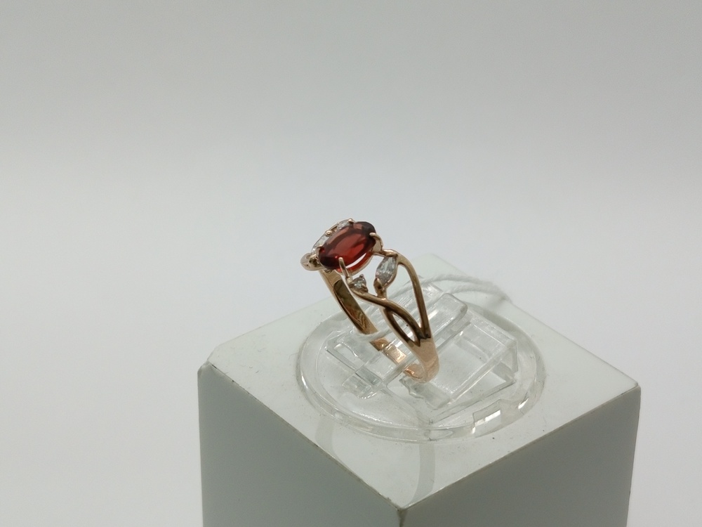 КОЛКМИ585 КОЛЬЦО С КАМНЯМИ (Au 585)