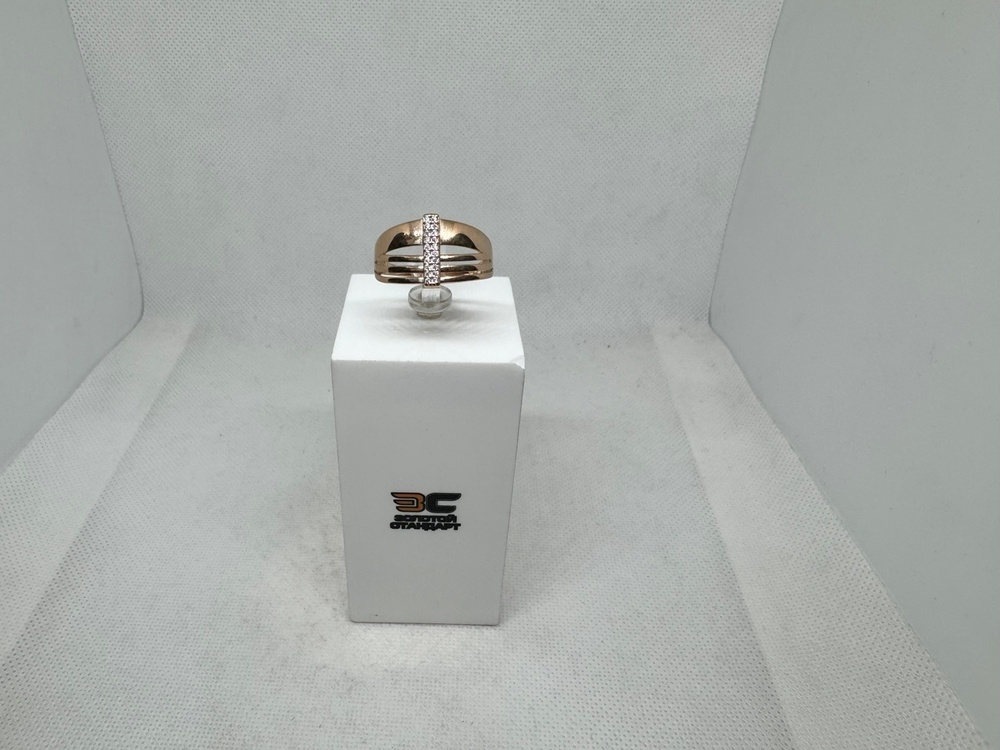 КОЛКМИ585 КОЛЬЦО С КАМНЯМИ (Au 585)