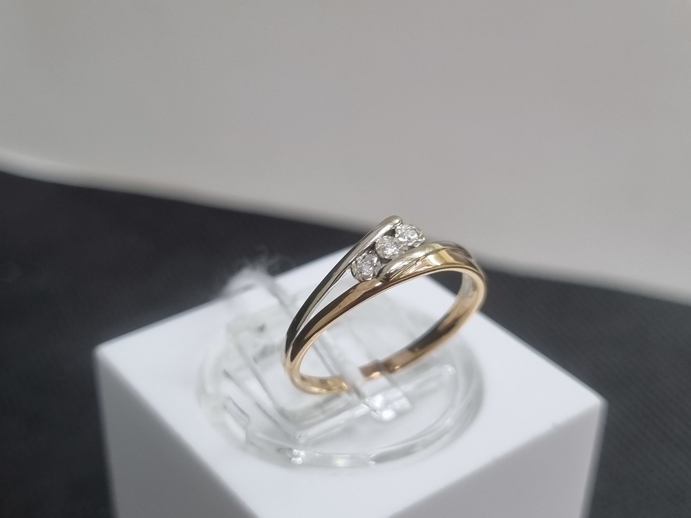 КОЛЬЦО БРИЛЛИАНТ Au 585