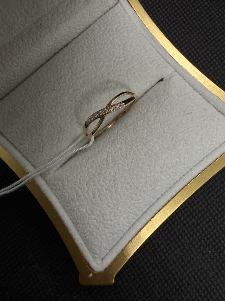 КОЛКМИ585 КОЛЬЦО С КАМНЯМИ (Au 585)