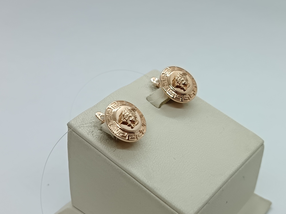 СЕРЬГИ БЕЗ КАМНЯ (Au 585)