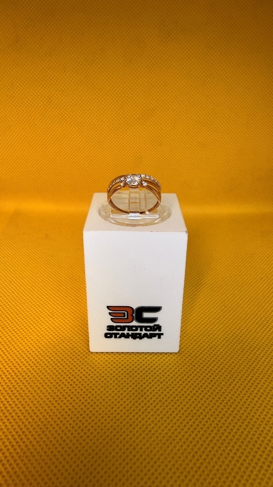КОЛКМИ585 КОЛЬЦО С КАМНЯМИ (Au 585)