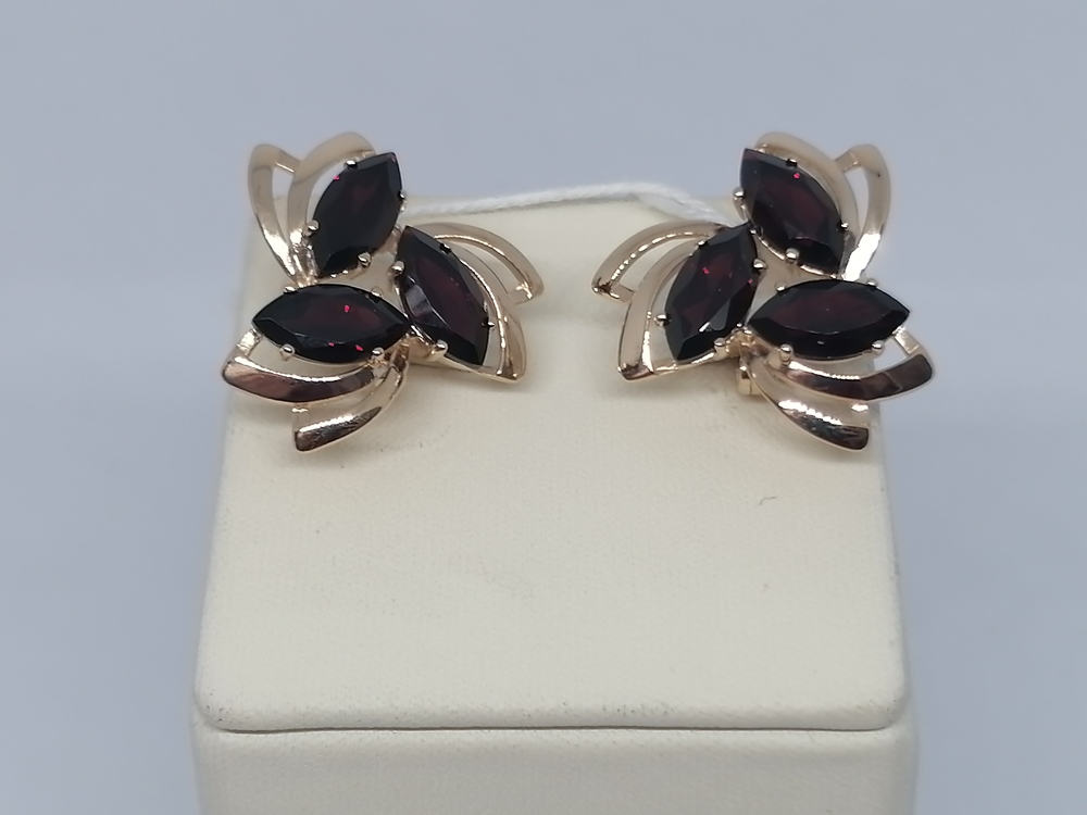 СЕРЬГИ С КАМНЯМИ (Au 585)