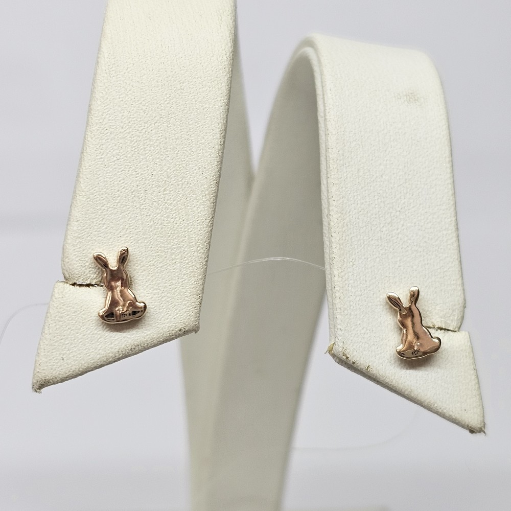 СЕРЬГИ ПУСЕТЫ без камня (Au 585)