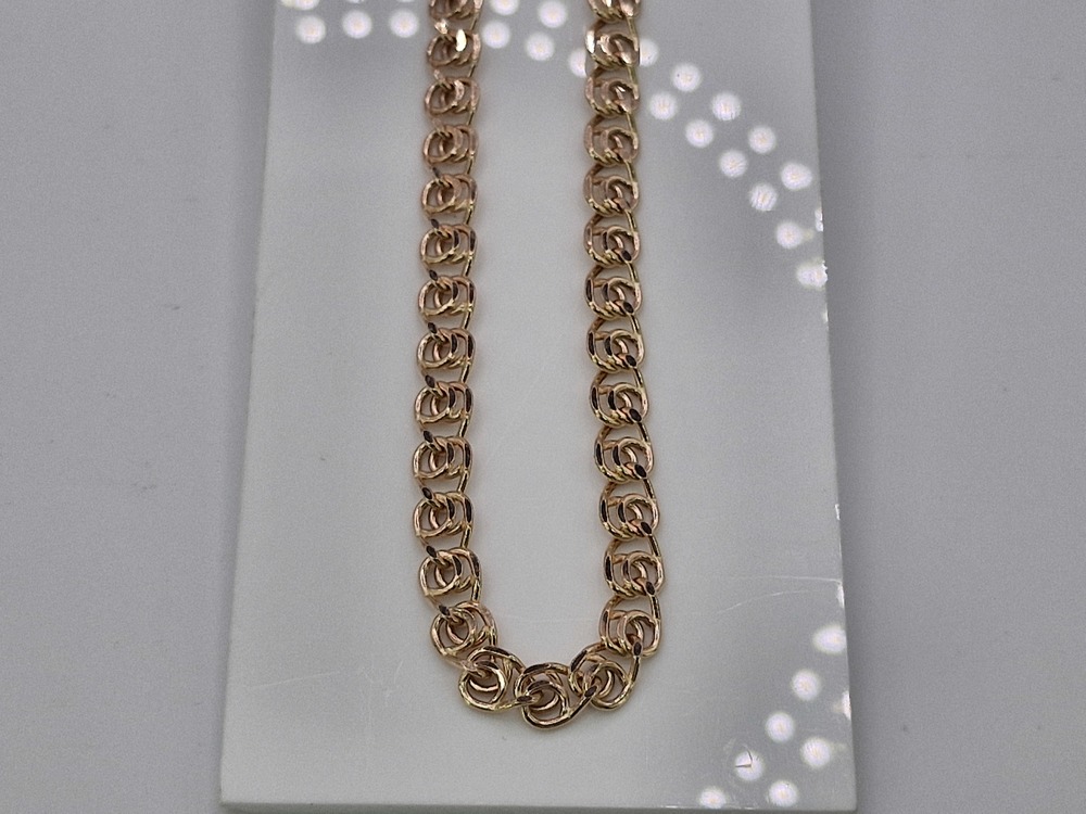 ЦЕПЬ ПУСТОТЕЛАЯ Лав (Au 585)