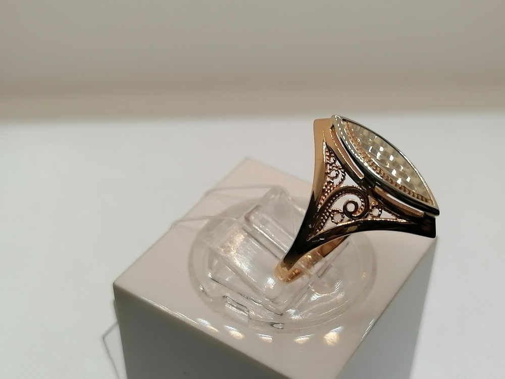 К-346_au КОЛЬЦО БЕЗ КАМНЯ (Au 585)