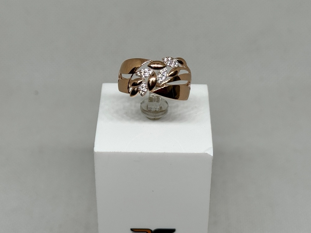 КОЛКМИ585 КОЛЬЦО С КАМНЯМИ (Au 585)