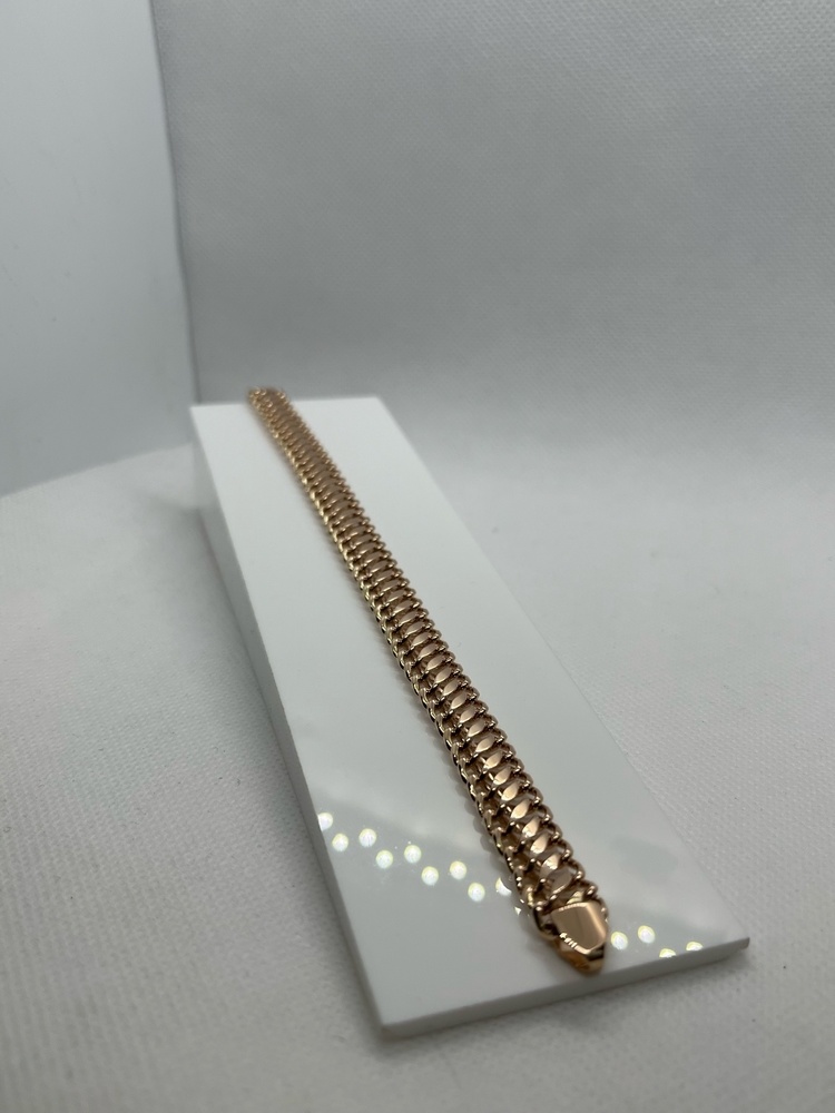 БЛ8585 БРАСЛЕТ ПОЛНОВЕСНЫЙ Восьмерка (Au 585)