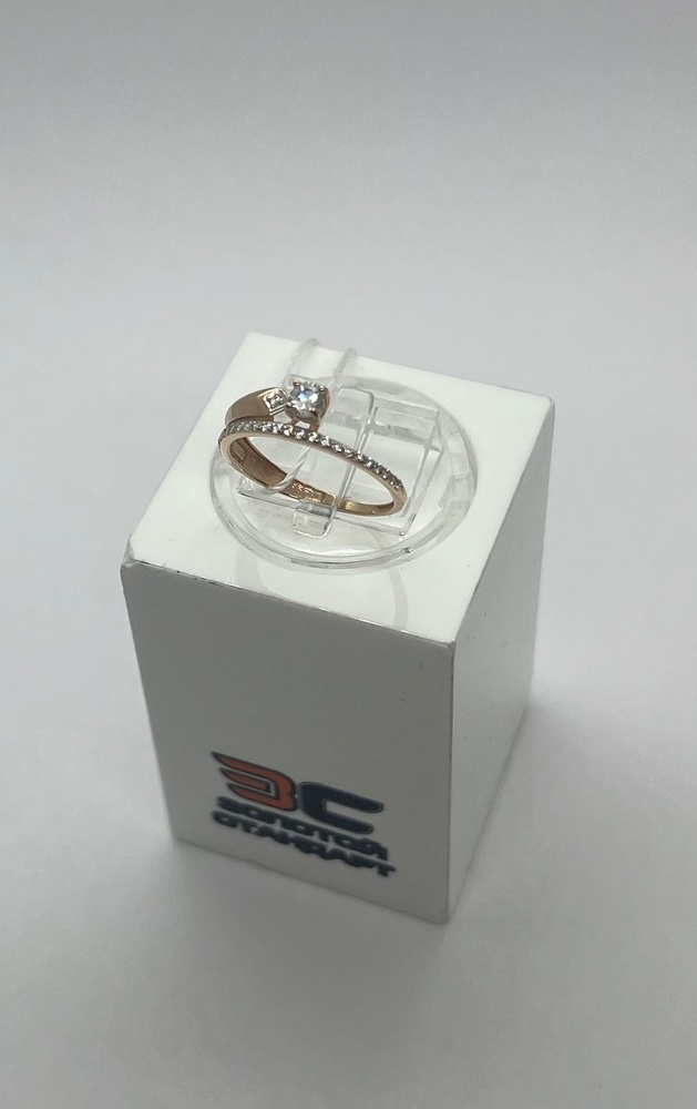 КОЛКМИ585 КОЛЬЦО С КАМНЯМИ (Au 585)