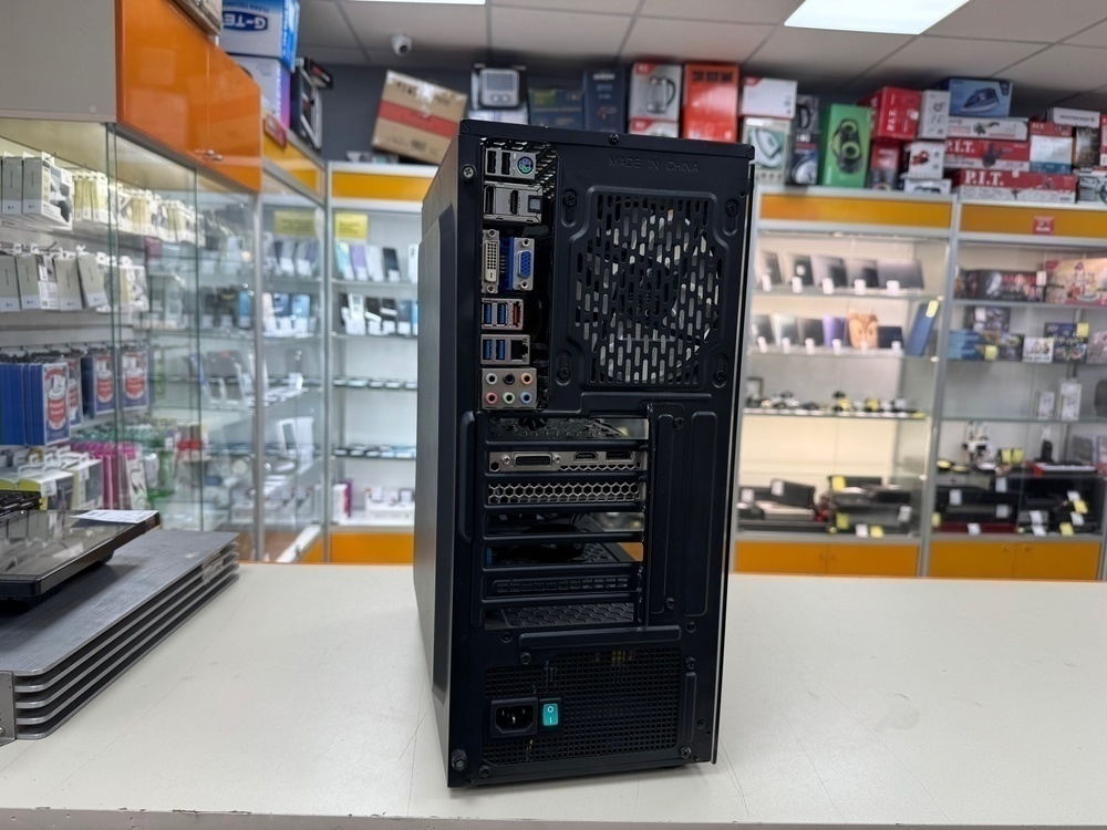 Системный блок EXEGATE; Xeon E3-1230 v2, GeForce GTX 1050 Ti, 16 Гб, 512 GB, Нет