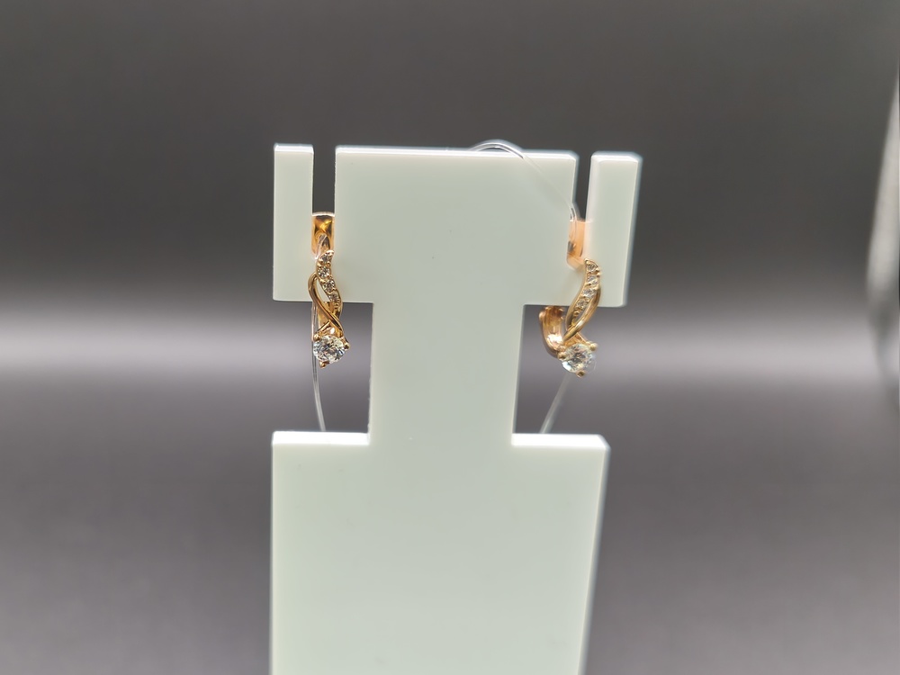 СЕРЬГИ С КАМНЯМИ (Au 585)