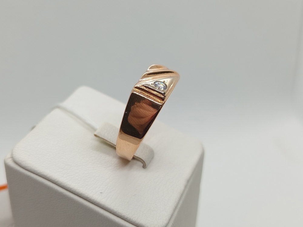 ПЕЧКМ585 ПЕЧАТКА С КАМНЕМ (Au 585)