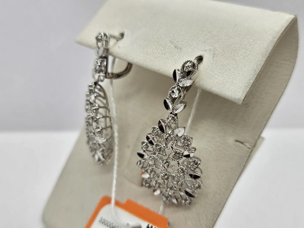 СЕРЬГИ БРИЛЛИАНТ Au 750